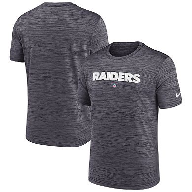 Men's Nike Black Las Vegas Raiders Velocity Performance T-Shirt