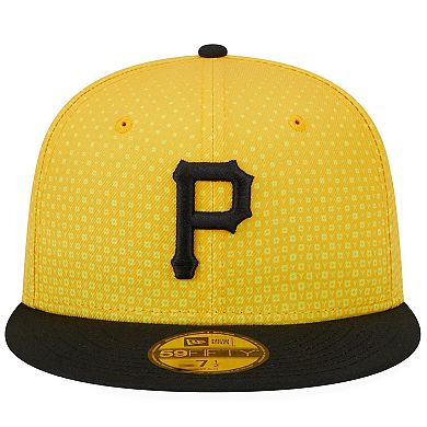 Men's New Era  Gold/Black Pittsburgh Pirates 2023 City Connect 59FIFTY Fitted Hat