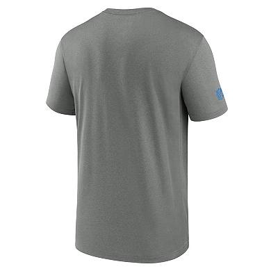 Men's Nike  Heather Gray Los Angeles Chargers Sideline Legend Performance T-Shirt