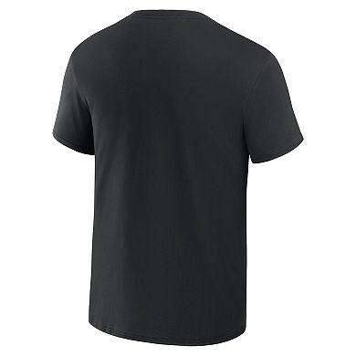 Men's Darius Rucker Collection by Fanatics  Black Cleveland Guardians Beach Splatter T-Shirt