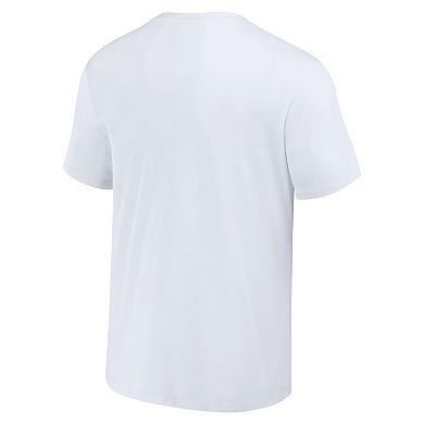 Men's Darius Rucker Collection by Fanatics White Kansas City Royals Distressed Rock T-Shirt