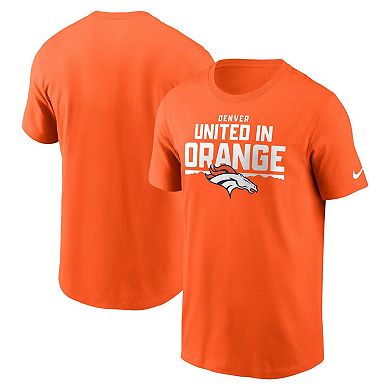 Men's Nike  Orange Denver Broncos Local Essential T-Shirt