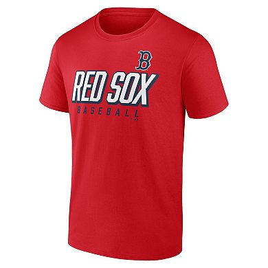 Men's Fanatics Branded Red/Navy Boston Red Sox Player Pack T-Shirt Combo Set