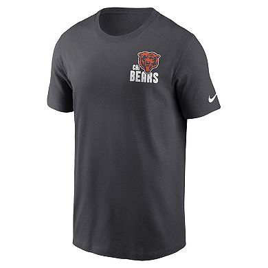 Men's Nike Anthracite Chicago Bears Blitz Essential T-Shirt