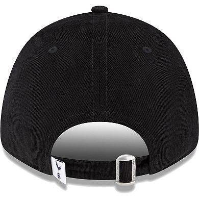 Men's New Era Black Tottenham Hotspur Triple Wordmark 9FORTY Adjustable Hat