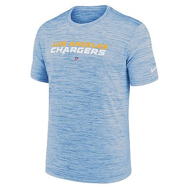 Men's Nike Powder Blue Los Angeles Chargers Velocity Performance T-Shirt