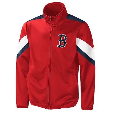 Men's G-III Sports by Carl Banks Red Boston Red Sox Earned Run Full-Zip Jacket