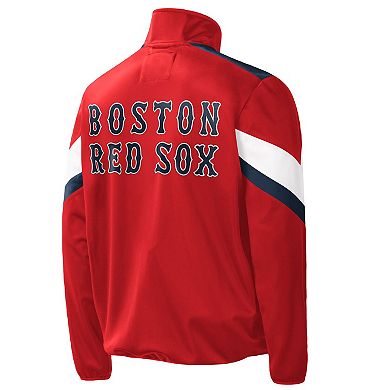 Men's G-III Sports by Carl Banks Red Boston Red Sox Earned Run Full-Zip Jacket