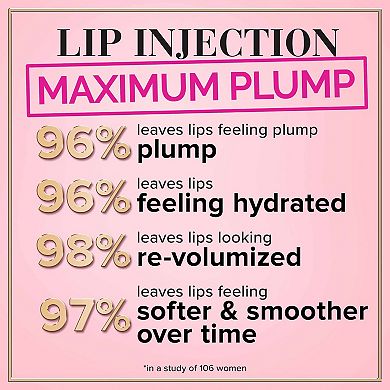Lip Injection Maximum Plump Extra Strength Hydrating Lip Plumper - Maple Syrup
