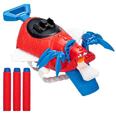 Hasbro Marvel Mech Strike Mechasaurs Spider-Man Arachno NERF Blaster