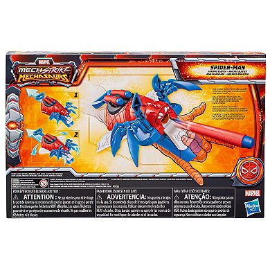 Hasbro Marvel Mech Strike Mechasaurs Spider-Man Arachno NERF Blaster