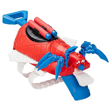 Hasbro Marvel Mech Strike Mechasaurs Spider-Man Arachno NERF Blaster