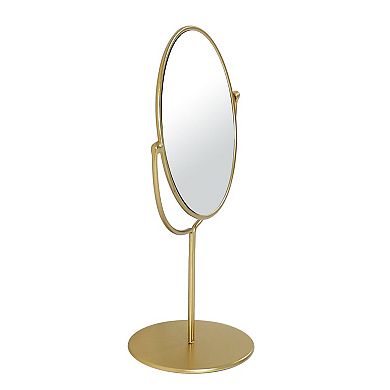 Metal Frame Mirror Table Decor