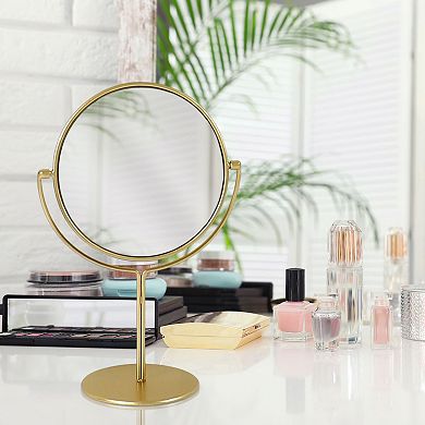 Metal Frame Mirror Table Decor