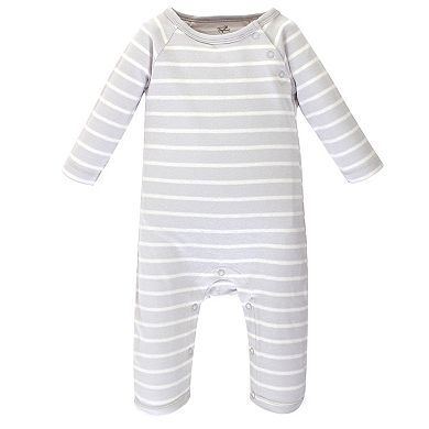 Touched by Nature Baby Boy Organic Cotton Coveralls 3pk, Boho Fox