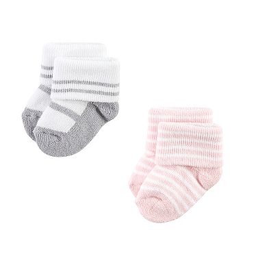 Infant Girls Grow With Me Socks 12pk, Kitten