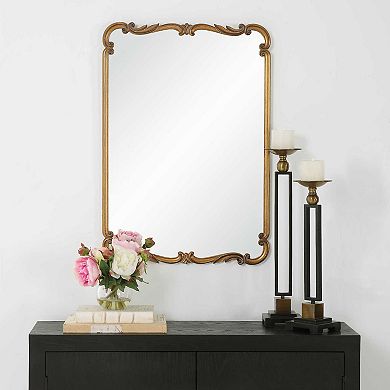 Ornate Gold Wall Mirror