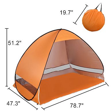 Outdoor Beach Tent Folding Sun Shelter Instant Portable