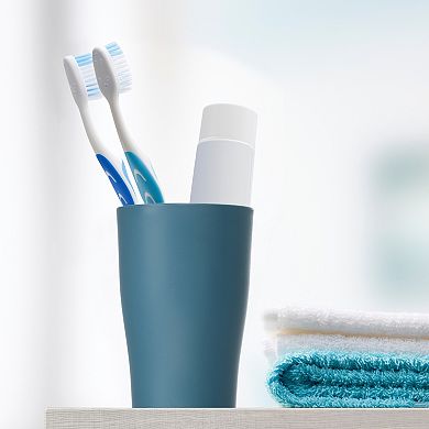 2pcs Bathroom Toothbrush Tumblers PP Cup 4.92"x3.03"