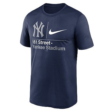 Men's Nike  Navy New York Yankees 161 Street Hometown Legend Performance T-Shirt