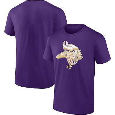 Men's Fanatics Branded Purple Minnesota Vikings Chrome Dimension T-Shirt