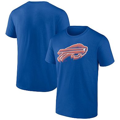 Men's Fanatics Branded Royal Buffalo Bills Chrome Dimension T-Shirt