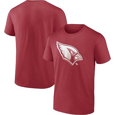 Men's Fanatics Branded Cardinal Arizona Cardinals Chrome Dimension T-Shirt