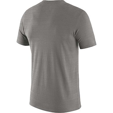 Men's Nike Heather Gray Alabama Crimson Tide Team Issue Velocity Performance T-Shirt