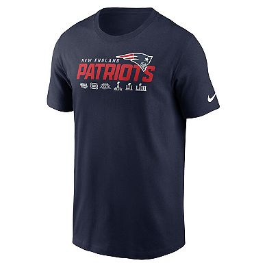 Men's Nike  Navy New England Patriots Local Essential T-Shirt