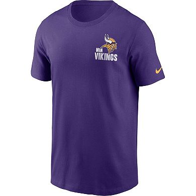 Men's Nike Purple Minnesota Vikings Blitz Essential T-Shirt