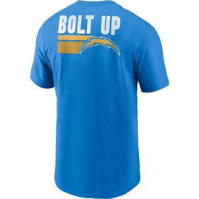 Men's Nike Powder Blue Los Angeles Chargers Blitz Essential T-Shirt
