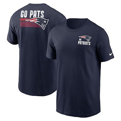 Men's Nike Navy New England Patriots Blitz Essential T-Shirt