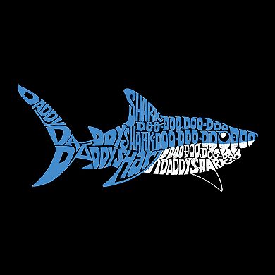 Daddy Shark - Men's Premium Blend Word Art T-Shirt