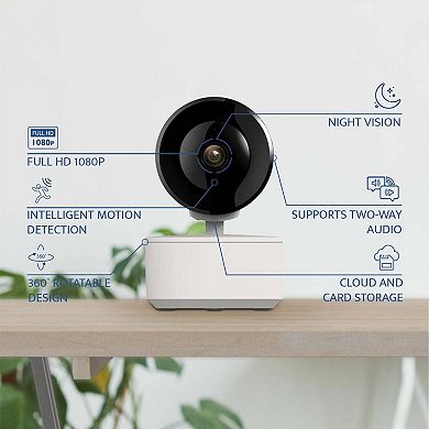 Smart WiFi 1080p Indoor PTZ IP Camera