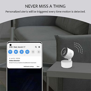 Smart WiFi 1080p Indoor PTZ IP Camera