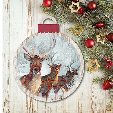 Courtside Market Woodland Friends Ornament Board Wall Art