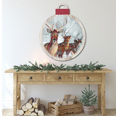 Courtside Market Woodland Friends Ornament Board Wall Art