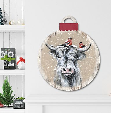 Courtside Market Playful Winter Ornament Board Wall Art