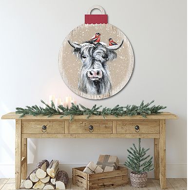 Courtside Market Playful Winter Ornament Board Wall Art