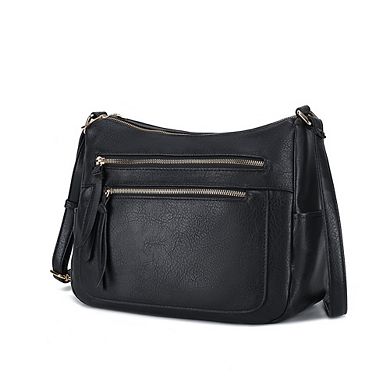 MKF Collection Zilla Vegan Leather Womens Hobo Shoulder Handbags by Mia K