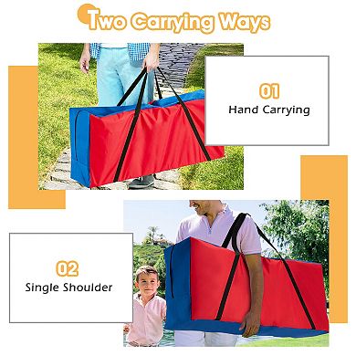 Giant Carry Storage Bag for 4 in a Row Game with Durable Zipper