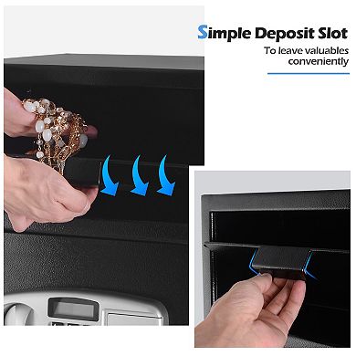 Digital Deposit Safe Box Depository Front Load