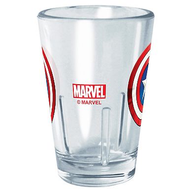 Captain America Shiny Shield 2-oz. Tritan Cup