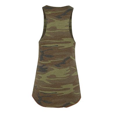 Alternative Women's Printed Meegs Eco-jersey Racerback Tank