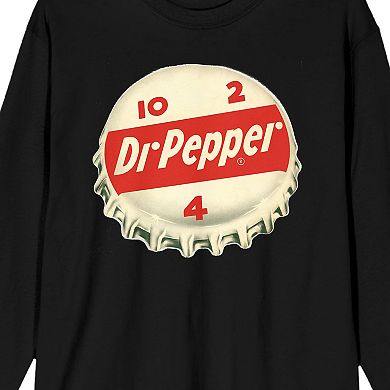 Men's Dr. Pepper Bottle Cap Graphic Tee