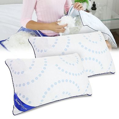 Dr. Pillow ReGen Adjustable Pillow With Cooling Technology