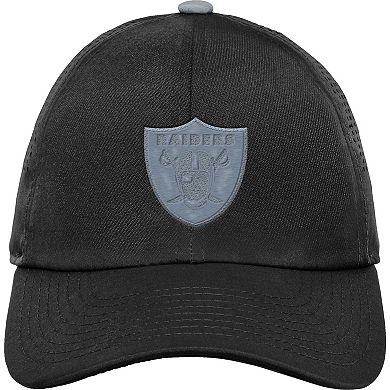 Youth Black Las Vegas Raiders Tailgate Adjustable Hat