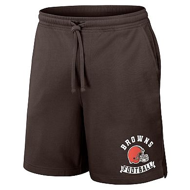 Men's NFL x Darius Rucker Collection by Fanatics Brown Cleveland Browns Washed Shorts