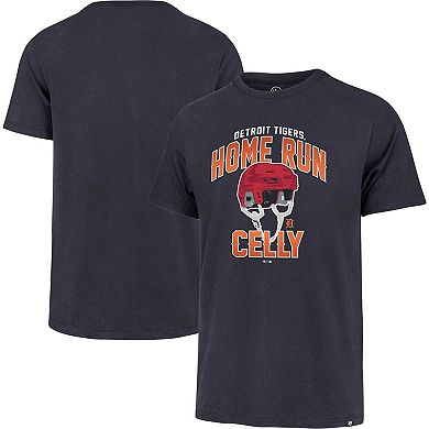 Men's '47  Navy Detroit Tigers HR Celebration T-Shirt