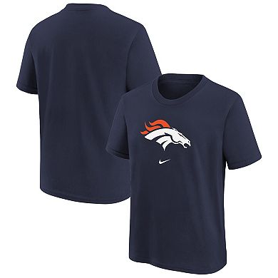 Preschool Nike Navy Denver Broncos Team Wordmark T-Shirt